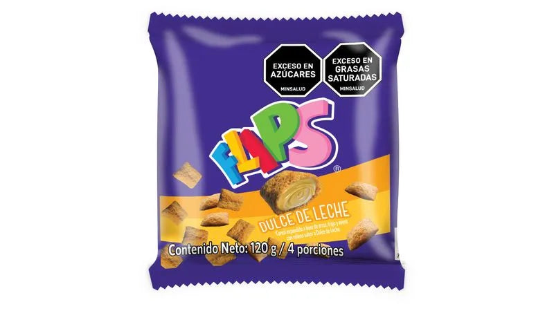 Flips 120 grs Dulce de leche